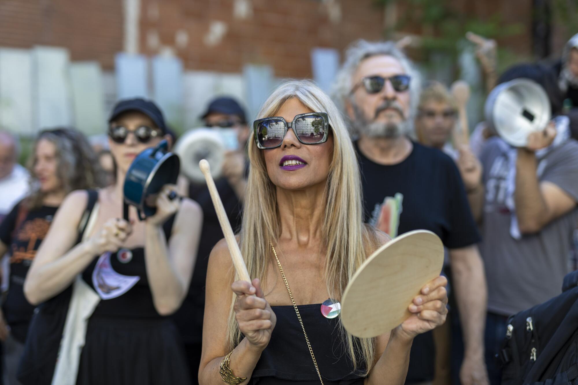 Cacerolada frente a la Embajada de  Israel - 5